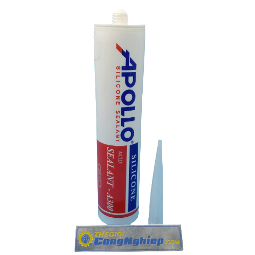 KEO SILICONE APOLLO A300 300ML MÀU TRẮNG TRONG